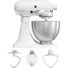 Buy KitchenAid Classic 5K45SSE Stand Mixer 4.3L White - Powerful, Versatile, and Stylish!